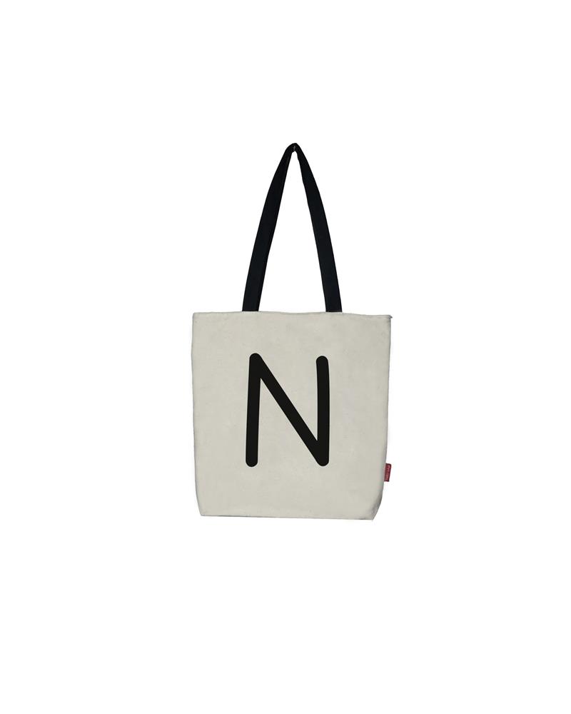 BOLSA GRANDE “N” BRANCO