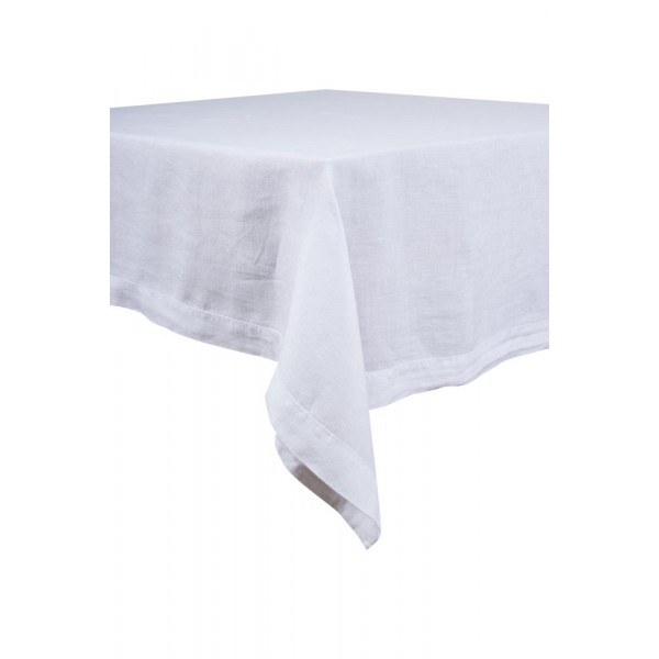 Toalha de Mesa em linho Nais - Branco