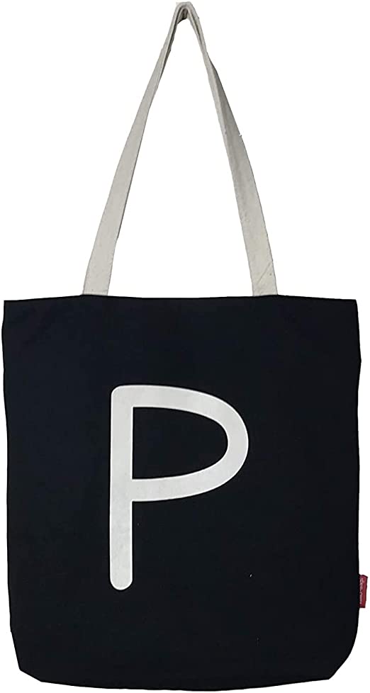 Bolsa Grande “P” preto