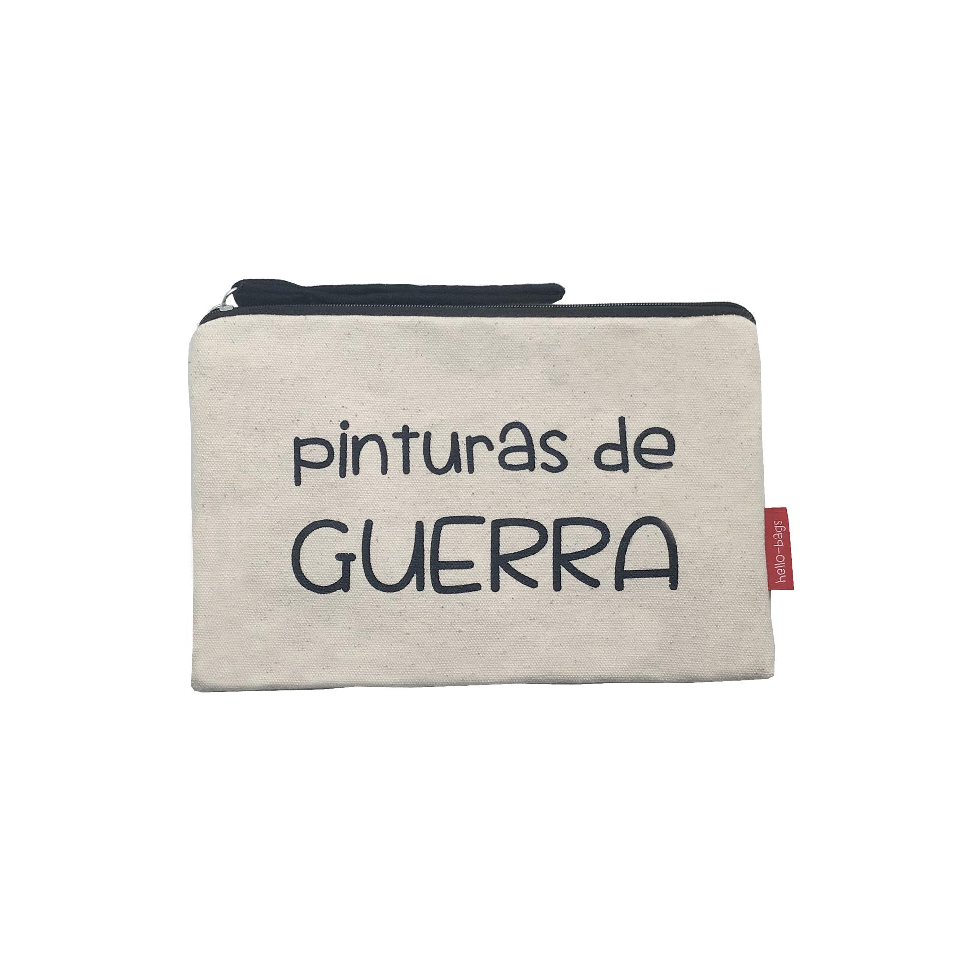 Bolsa Média “PINTURAS DE GUERRA” branco