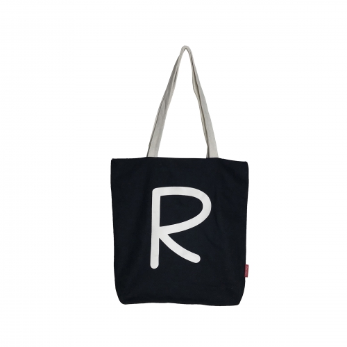 Bolsa Grande “R” preto