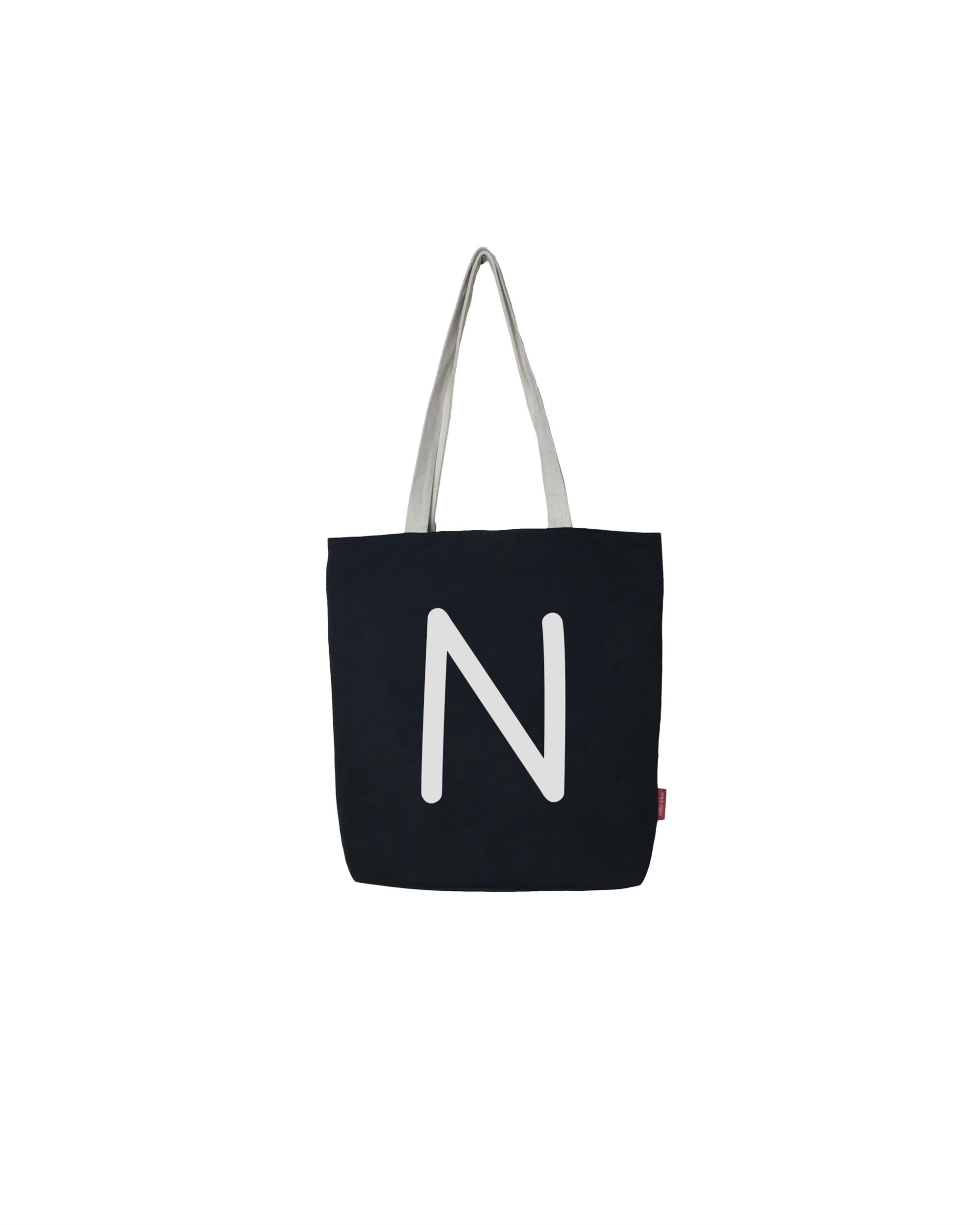 BOLSA GRANDE “N” preto