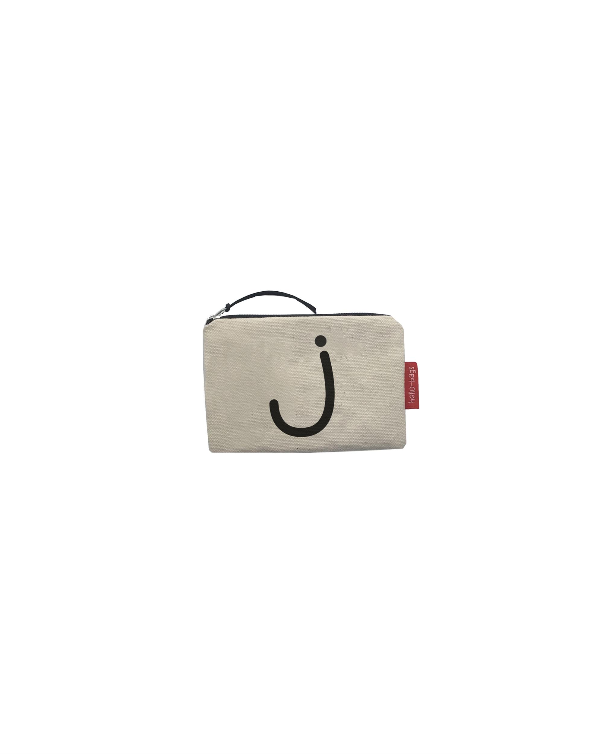 BOLSA PEQUENA “J” BRANCO