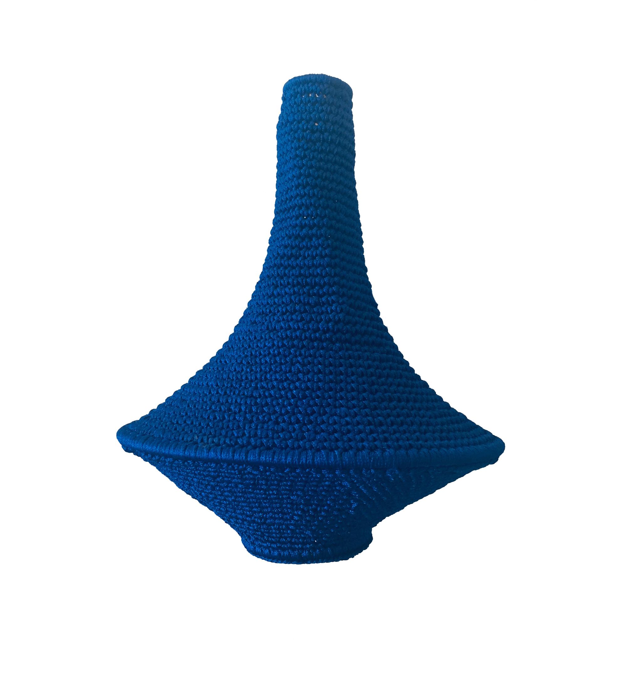 Candeeiro Wahad Crochet Azul (pequeno)