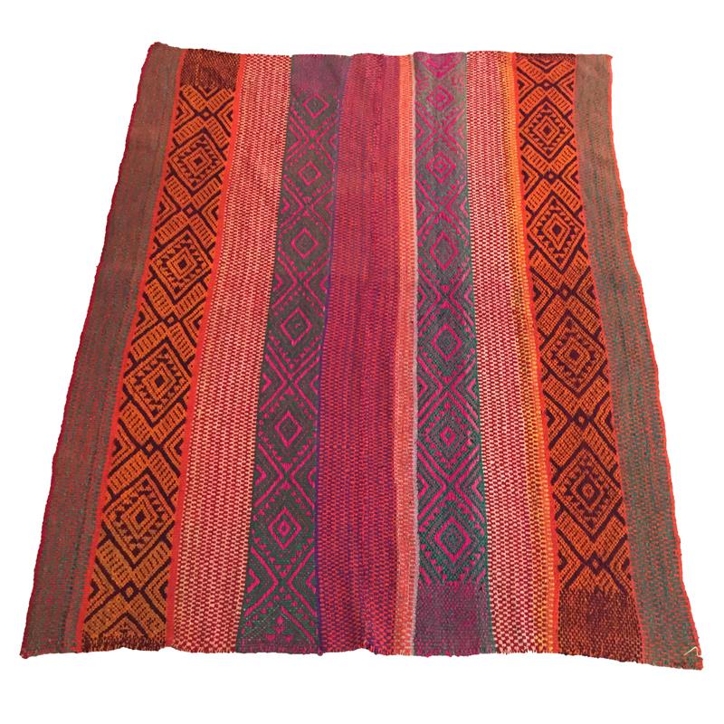 Tapete Peruano lã de ovelha artesanal 08