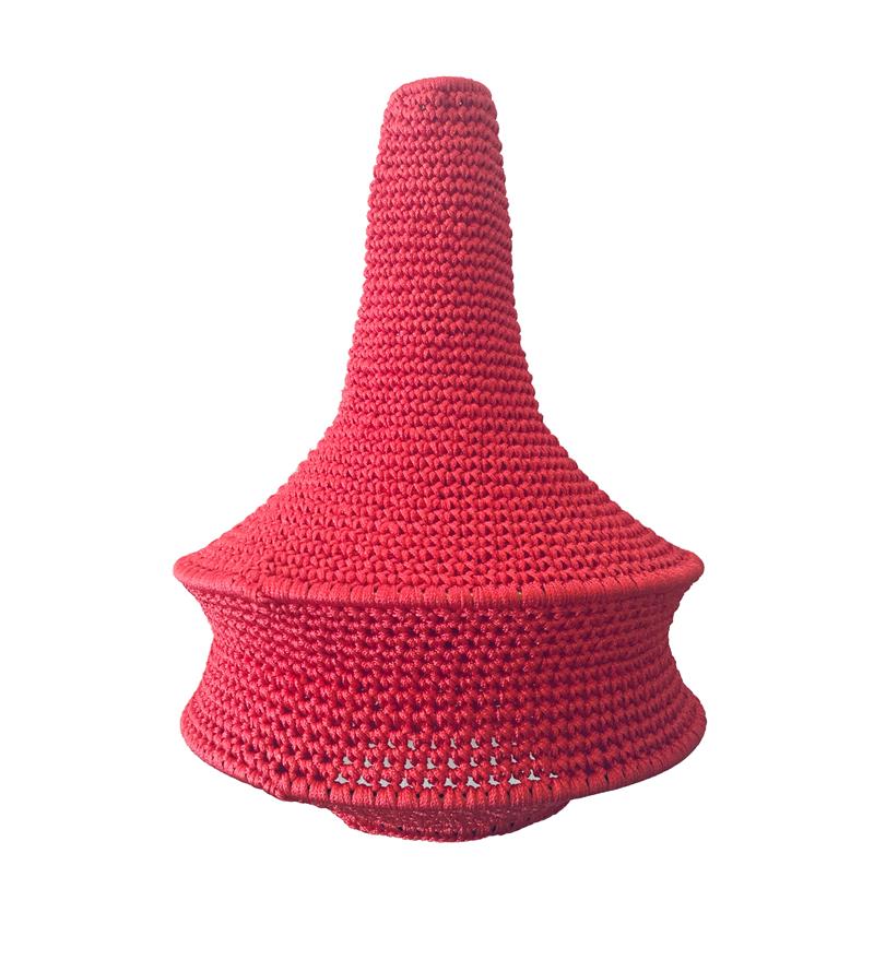 Candeeiro Joosh Crochet Coral (pequeno)