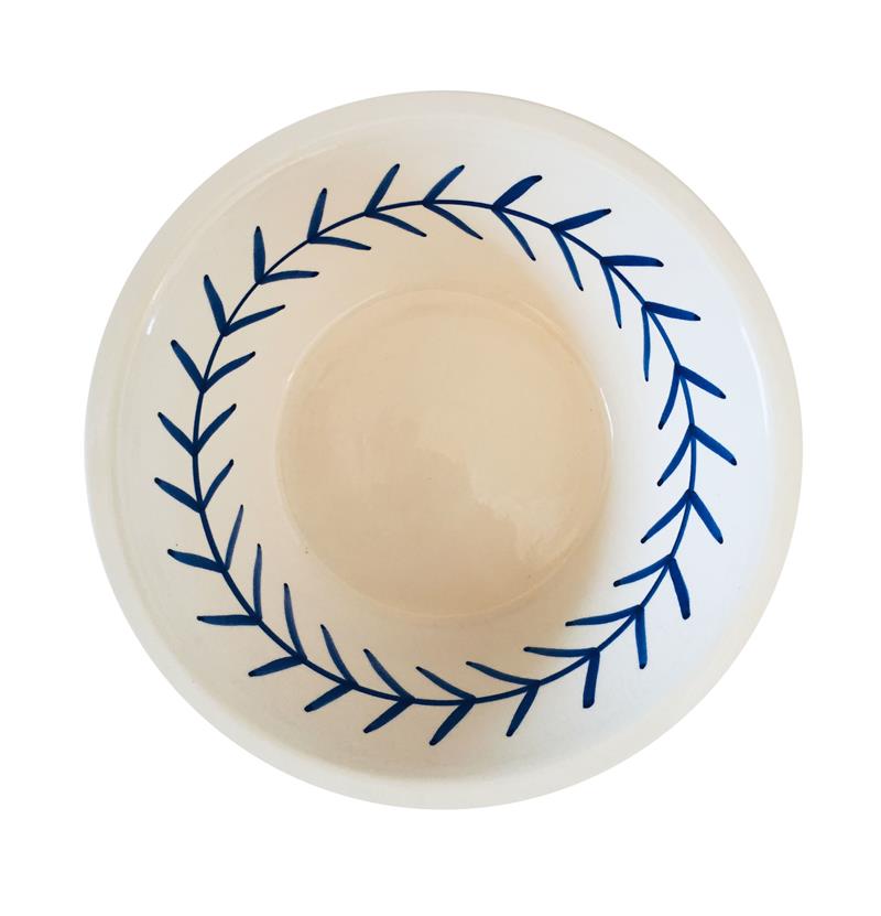 Saladeira Espiga Azul